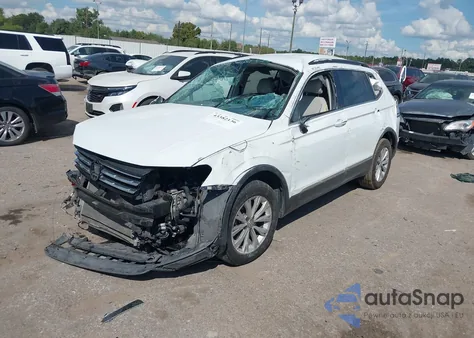2018 Volkswagen Tiguan 2.0T Se/2.0T Sel from USA, damaged, VIN 3VV3B7AX2JM007771